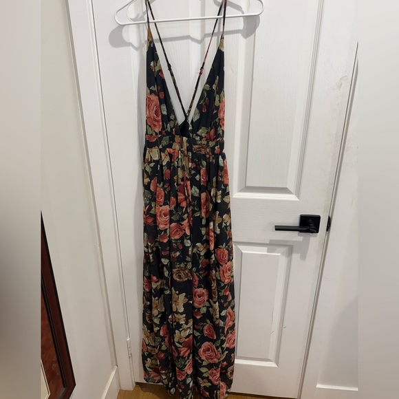 Floral Black Dress - Picture 3 of 6